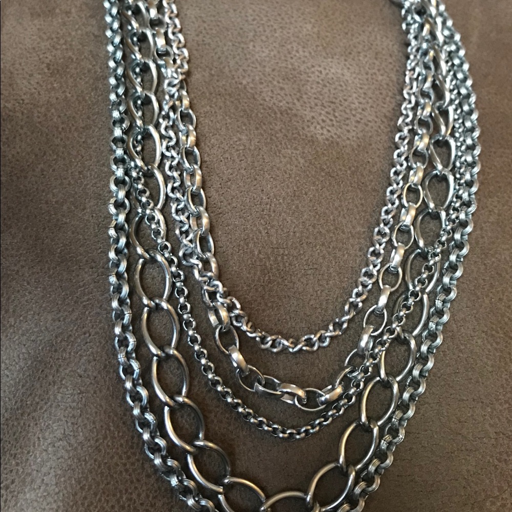 Sabika genuine silver necklace